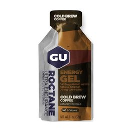 GU Nutriție pentru ciclism - ROCTANE ENERGY GEL 32 G COLD BREW COFFEE