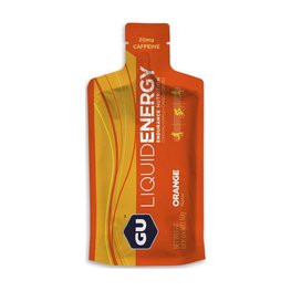 GU Nutriție pentru ciclism - LIQUID ENERGY GEL 60 G ORANGE