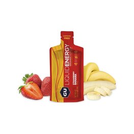GU Nutriție pentru ciclism - LIQUID ENERGY GEL 60 G STRAWBERRY/BANANA