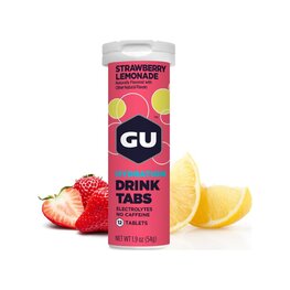 GU o bautura - DRINK TAABS 54 g STRAWBERRY HIBISCUS