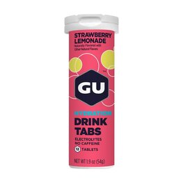 GU o bautura - DRINK TAABS 54 g STRAWBERRY HIBISCUS