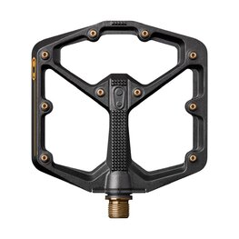 CRANKBROTHERS pedale - STAMP 11 LARGE - negru/auriu