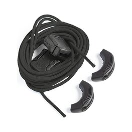 CRANKBROTHERS șireturi - SPEED LACE - negru