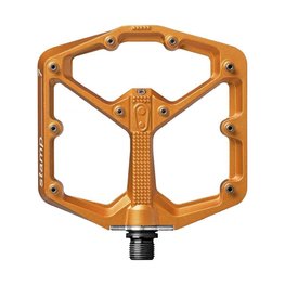 CRANKBROTHERS pedale - STAMP 7 Large - portocaliu