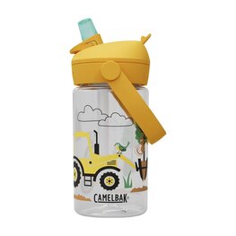 CAMELBAK Sticlă de apă pentru ciclism - THRIVE FLIP STRAW KIDS 0,4l - transparent/galben
