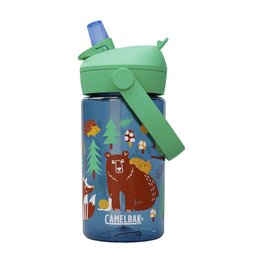 CAMELBAK Sticlă de apă pentru ciclism - THRIVE FLIP STRAW KIDS 0,4l - verde/albastru