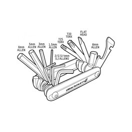 BLACKBURN Instrumente pentru ciclism - GRID 13 - argintiu