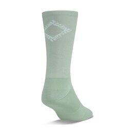 GIRO Șosete clasice de ciclism - COMP RACER HIGH RISE - verde deschis