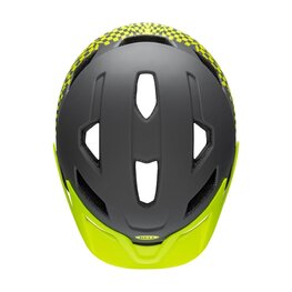 BELL Cască de ciclism - SIDETRACK - gri/galben