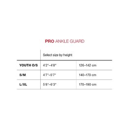 G-FORM protecții glezne - PRO - negru