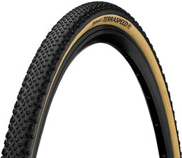 CONTINENTAL anvelopă - TERRA SPEED PROTECTION 28X1.35 - negru/maro