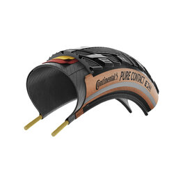 CONTINENTAL PURE CONTACT 28x1.75 - negru/maro
