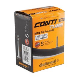 CONTINENTAL cameră - MTB FREERIDE 26 - negru