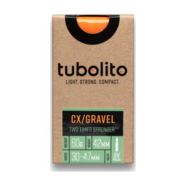 TUBOLITO cameră - CX/GRAVEL 700x32/50C - SV60 - portocaliu