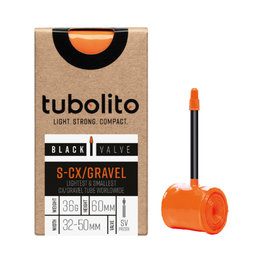 TUBOLITO cameră - S-TUBO CX/GRAVEL BLACK - SV42 - portocaliu
