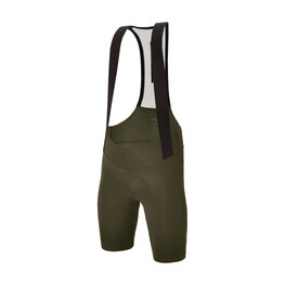 SANTINI Pantaloni scurți de ciclism cu bretele - PLUSH - verde