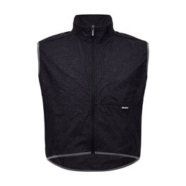 SANTINI Vestă de ciclism - HIGH VIS - negru