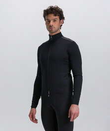 SANTINI Jachetă termoizolantă de ciclism - ADAPT MULTI - negru