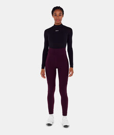 SANTINI Pantaloni de ciclism lungi fără bretele - RTR - bordo