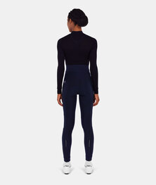 SANTINI Pantaloni de ciclism lungi fără bretele - RTR - albastru