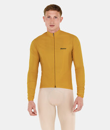 SANTINI Jachetă rezistentă la vânt de ciclism - RTR WIND - galben