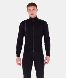 SANTINI Jachetă termoizolantă de ciclism - VEGA - negru