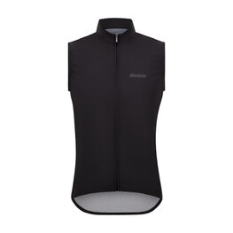 SANTINI Vestă de ciclism - RTR WIND - negru