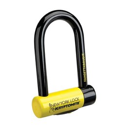 KRYPTONITE lacăt bicicletă - FAHGETTABOUDIT LOCK - galben/negru