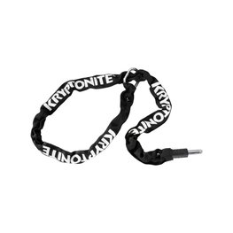 KRYPTONITE lacăt bicicletă - 912 PLUG CHAIN - alb/negru