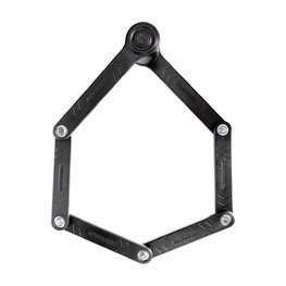 KRYPTONITE lacăt bicicletă - KEEPER 585 FOLDABLE LOCK - negru
