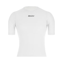 SANTINI Tricou de ciclism cu mânecă scurtă - DELTA - alb