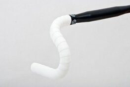 BIKERIBBON bandă ghidon - CORK - alb