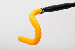 BIKERIBBON bandă ghidon - CORK GEL - galben