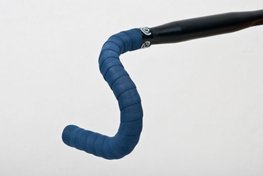 BIKERIBBON bandă ghidon - CORK GEL - albastru