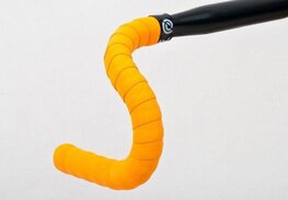 BIKERIBBON bandă ghidon - CORK PLUS - portocaliu