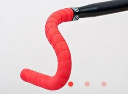 BIKERIBBON bandă ghidon - CORK - roșu