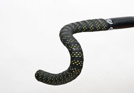 BIKERIBBON bandă ghidon - DROPS - galben/negru