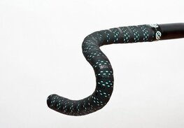 BIKERIBBON bandă ghidon - DROPS - albastru/negru