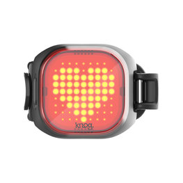 KNOG farul din spate - BLINDER MINI LOVE - roșu