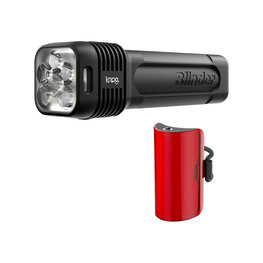 KNOG set de lumini - BLINDER PRO 1300/COBBER MID - negru