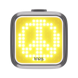 KNOG farul din față - BLINDER - negru/alb