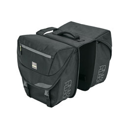 SKS geantă pentru cadru - DOUBLE BAG PANNIER CLASSIC - negru