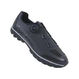 FLR Pantofi de ciclism - REXSTON PRO MTB - gri/negru