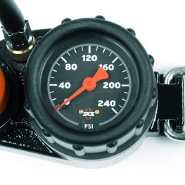 SKS Accesorii pentru ciclism - RENNKOMPRESSOR MULTIVAVE - portocaliu/negru