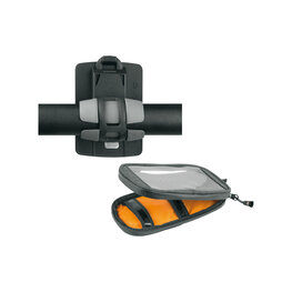 SKS suport pentru smartphone - SMARTBOY PLUS - negru/portocaliu