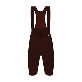 SANTINI Pantaloni scurți de ciclism cu bretele - RTR - maro