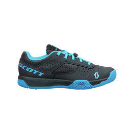 SCOTT Pantofi de ciclism - MTB AR KIDS LACE - gri/albastru