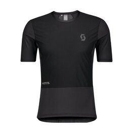 SCOTT Tricou de ciclism cu mânecă scurtă - WS S/SL - negru