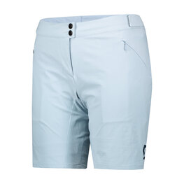 SCOTT Pantaloni scurți de ciclism fără bretele - ENDURANCE LS/FIT W/PAD W - albastru deschis