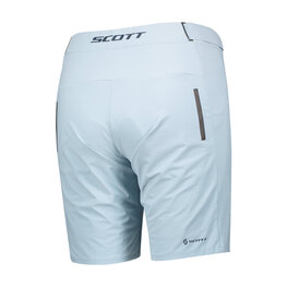 SCOTT Pantaloni scurți de ciclism fără bretele - ENDURANCE LS/FIT W/PAD W - albastru deschis